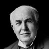 Thomas Edison - VISQUS Fairy Lights motto